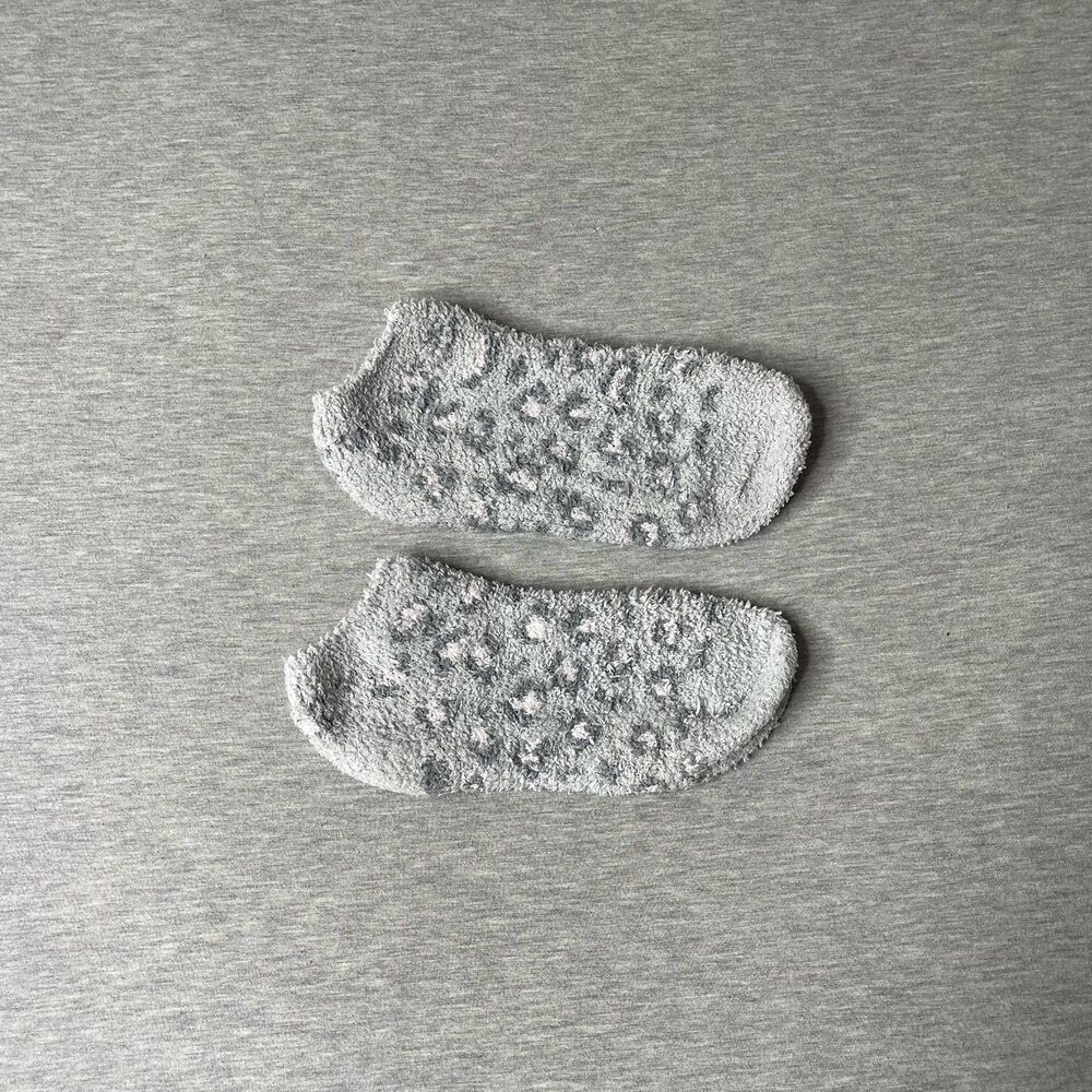 Target Women's Leopard Print Cozy Plush Socks